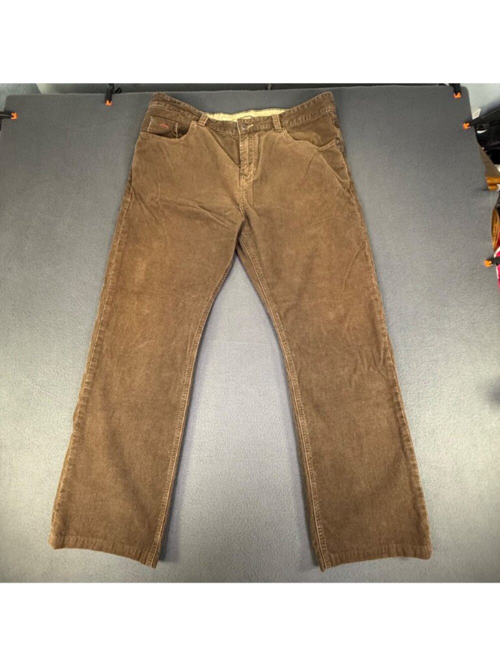 VTG Timberland Blacksville Brown Corduroy Trousers Pants 36X30 Workwear EUC - Picture 2 of 12
